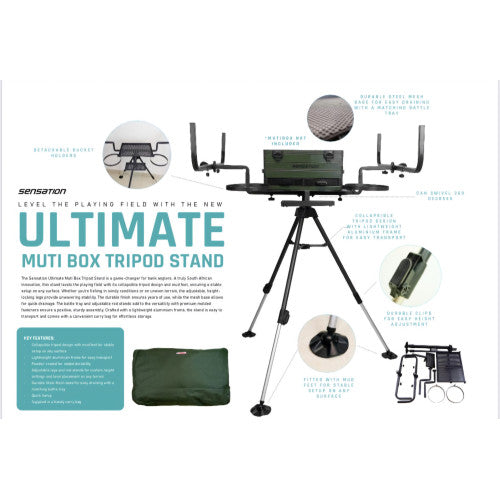 SENSATION ULTIMATE MUTI BOX TRIPOD STAND