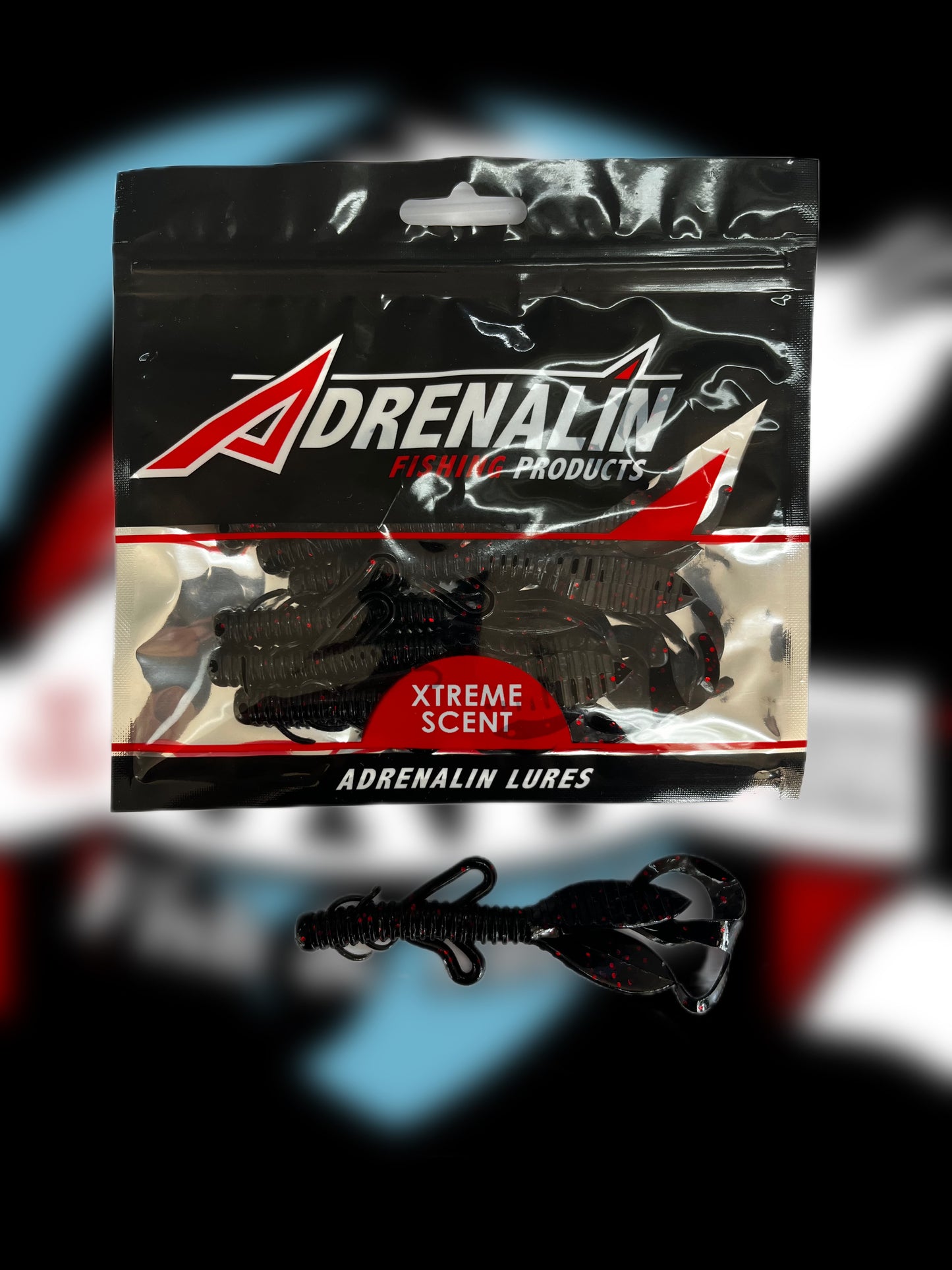 Adrenalin Ribbed Mongrel Soft Lures
