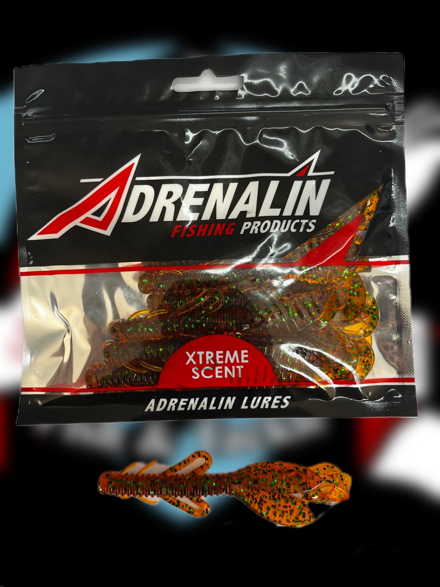 Adrenalin Ribbed Mongrel Soft Lures