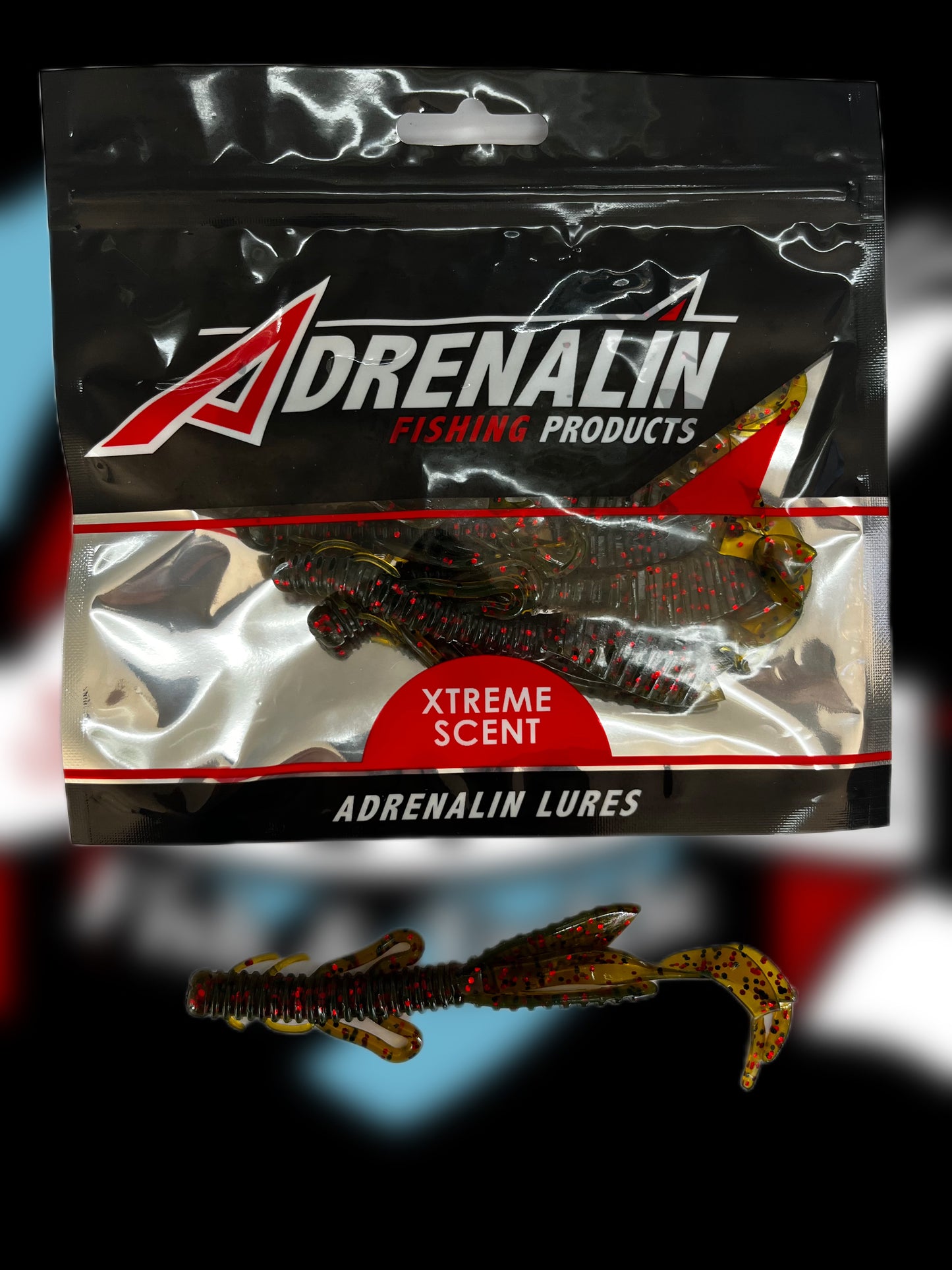 Adrenalin Ribbed Mongrel Soft Lures
