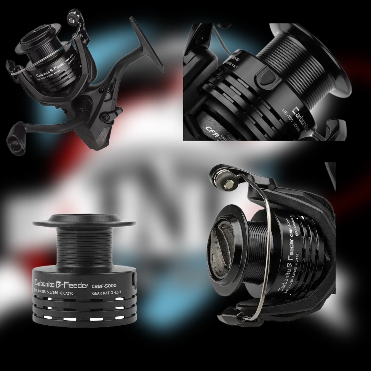 Okuma Carbonite B-Feeder Reel