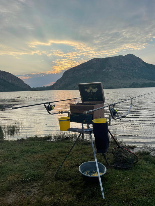 Fishing at Olifantsnek Dam, Rustenburg