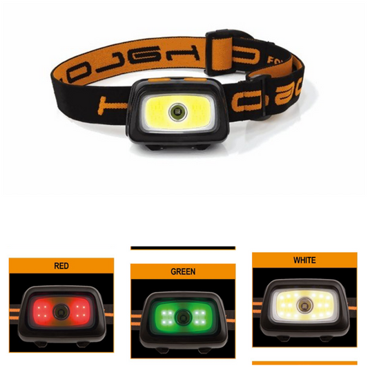 FOX Halo multi colour headtorch