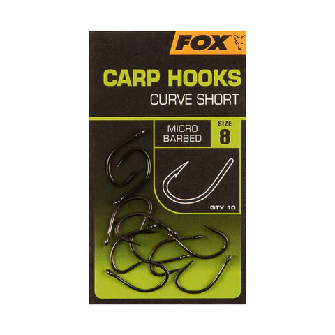 Carp hooks curve shank Short