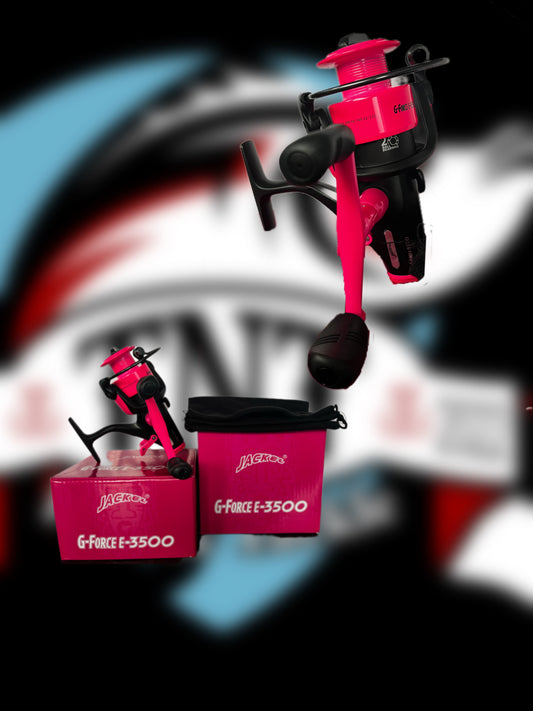 Jackel G-Force E-3500 Pink Reels