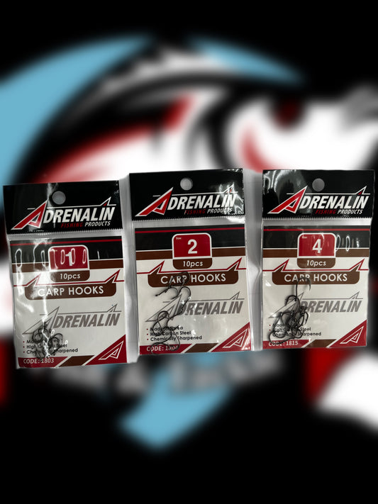 Adrenaline Carp Hooks