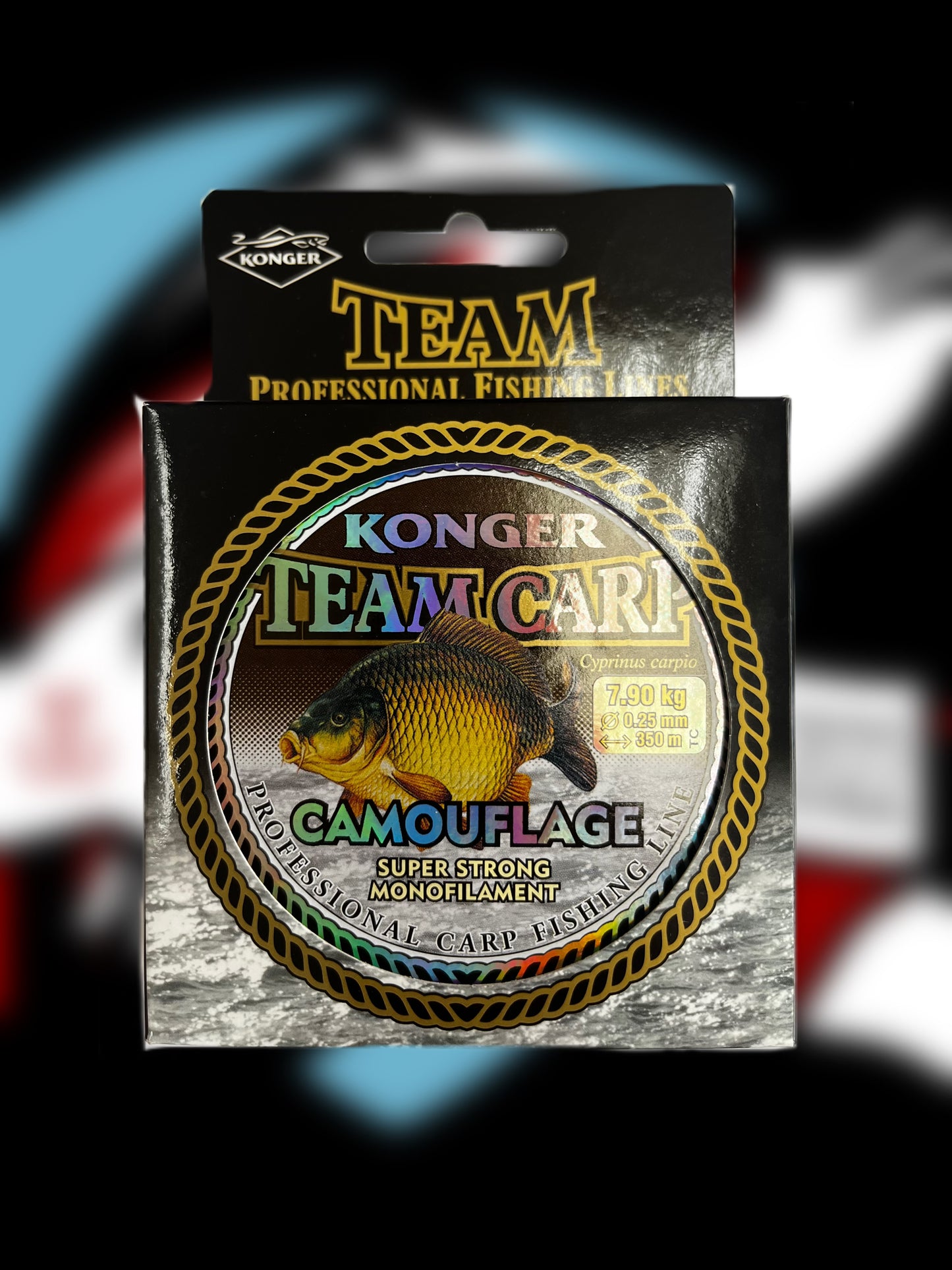 Konger Team Carp Camou Carp Fishing Line
