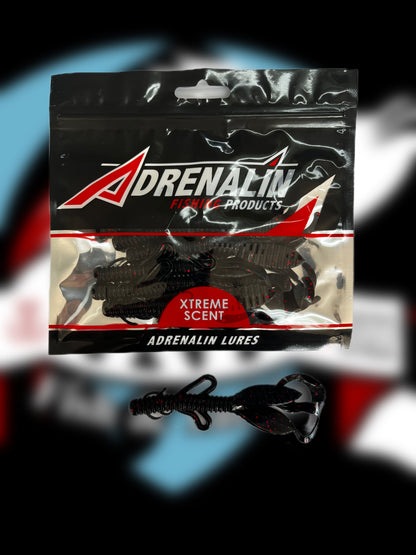 Adrenalin Ribbed Mongrel Soft Lures