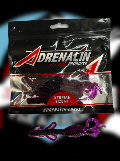 Adrenalin Ribbed Mongrel Soft Lures