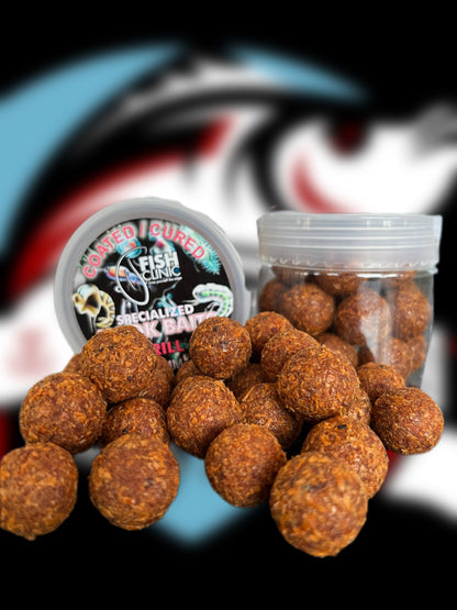 Fish Clinic Specialized HookBait “Hardened” Bottom Bait Boilie 20mm