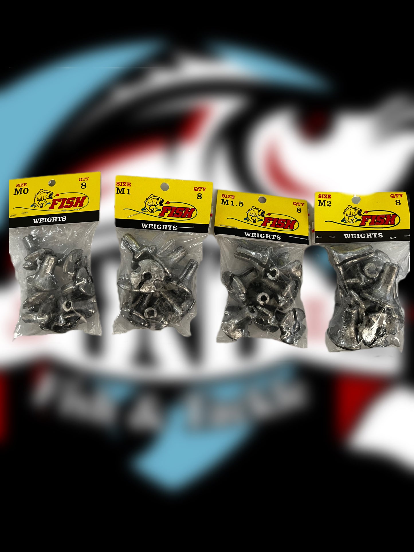UFish Weights 8 per pack