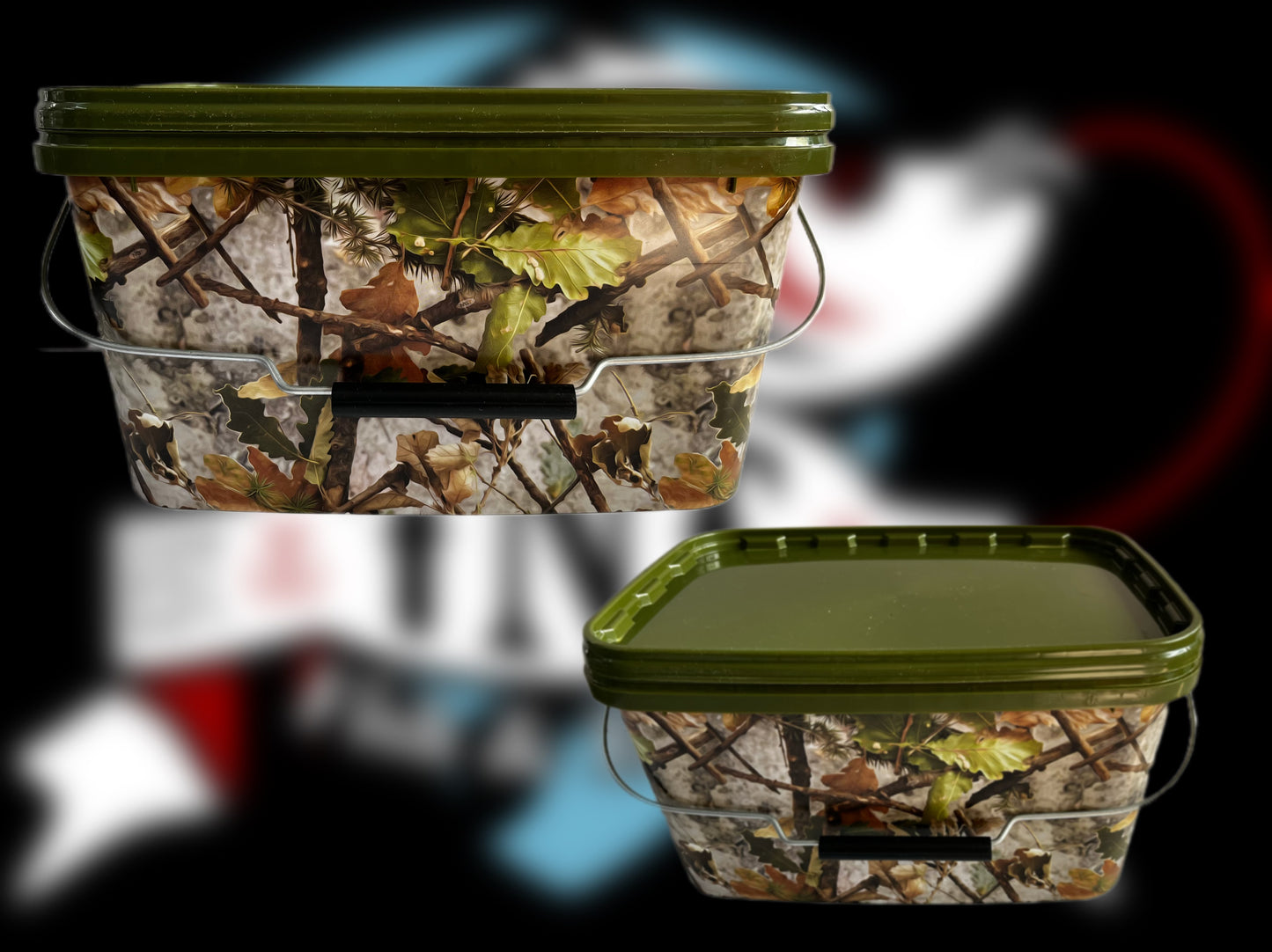 NGT Camo 5L Square Bucket
