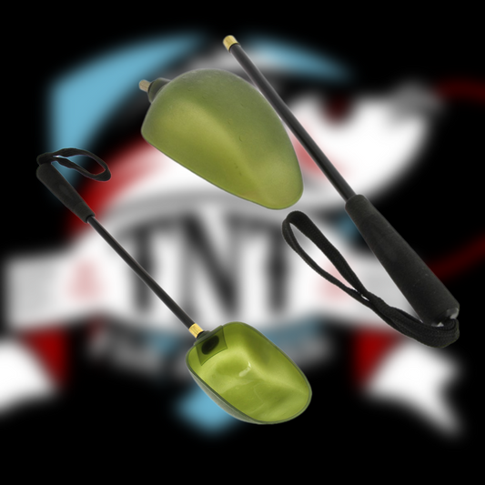NGT Baiting Spoon and 35cm Handle Set