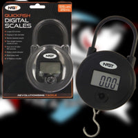 NGT Quickfish Scales - Digital Round 55lb / 25kg Scale