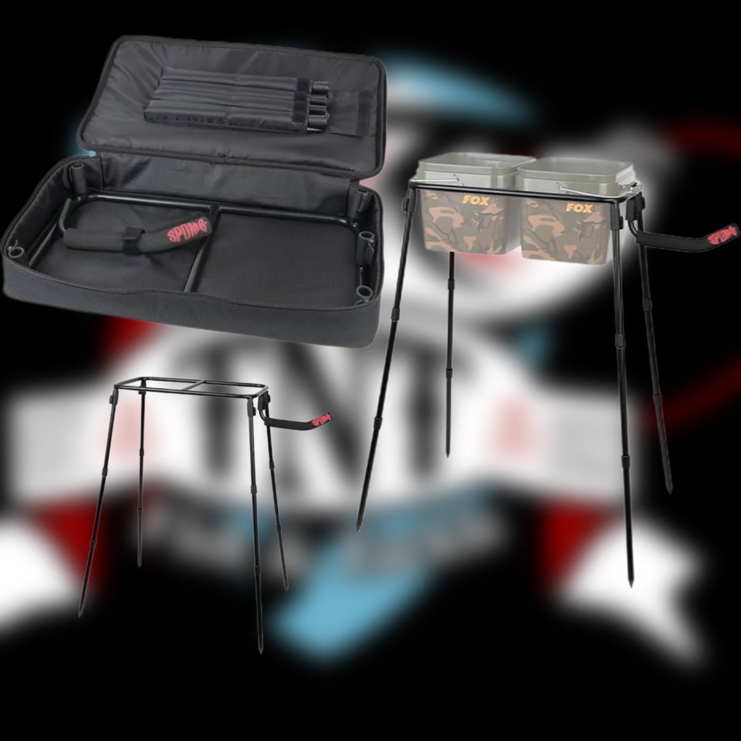 Spomb Double Bucket Stand Kit