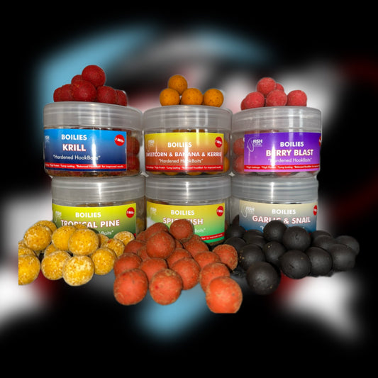 Fish Clinic Specialized HookBait “Hardened” Bottom Bait Boilie 20mm