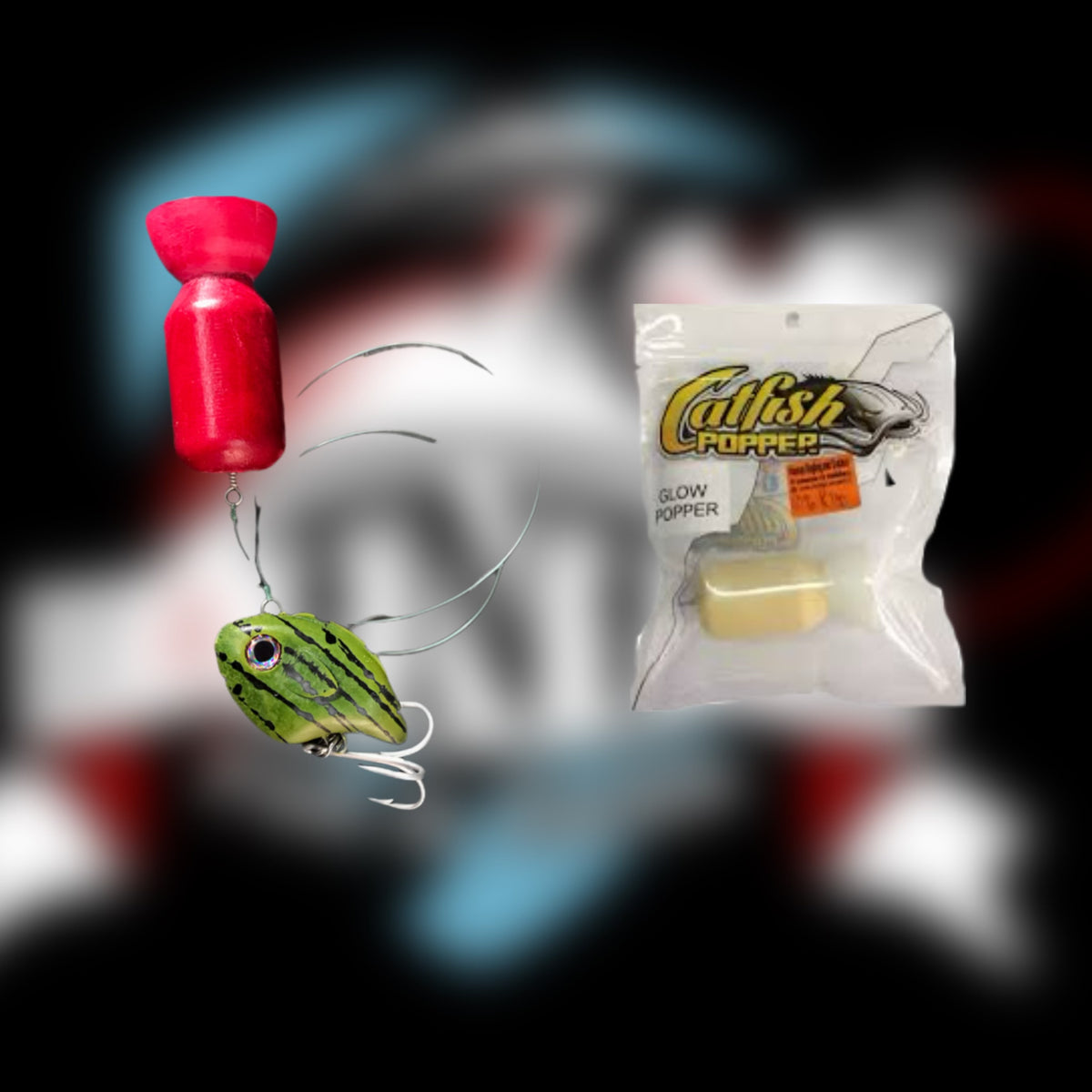 Catfish Popper Complete Rig – TNT Tackle