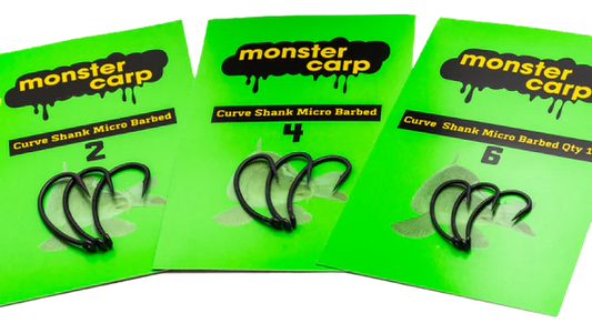 Monster Carp Curve Shank Hooks