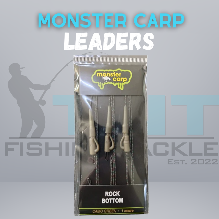 Monster Carp Rock Bottom QC Leaders