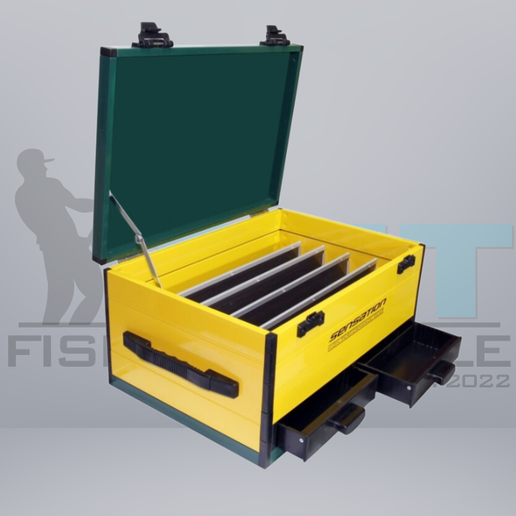Sensation Aluminium Medium Muti Box – TNT Fishing Tackle