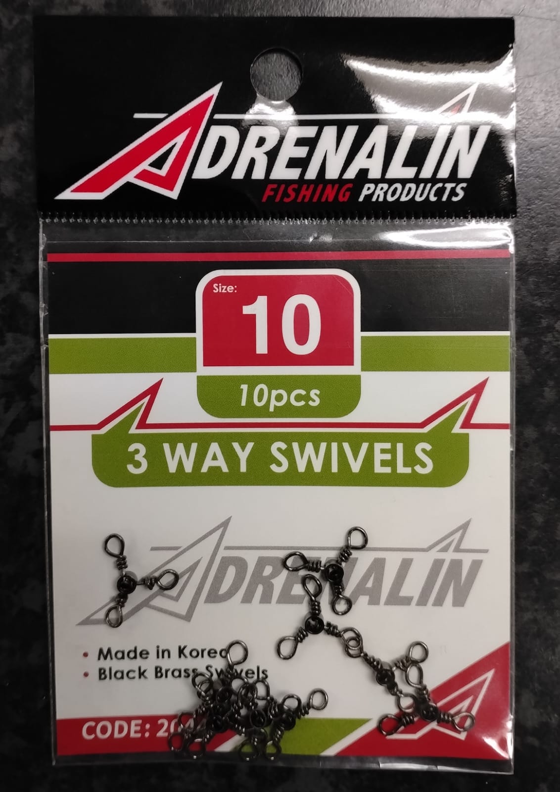 3 way barrel swivel