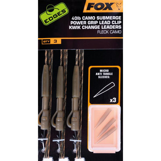 Edges Camo Submerge Power Grip Lead Clip Kwik Change Kit 40lb