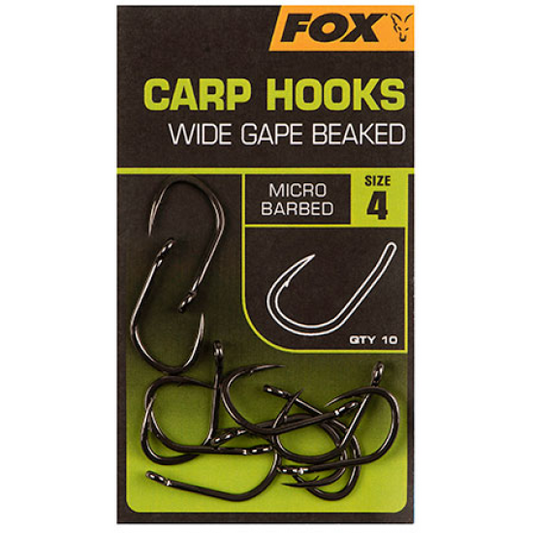 Carp Hooks Wide Gape Beaked