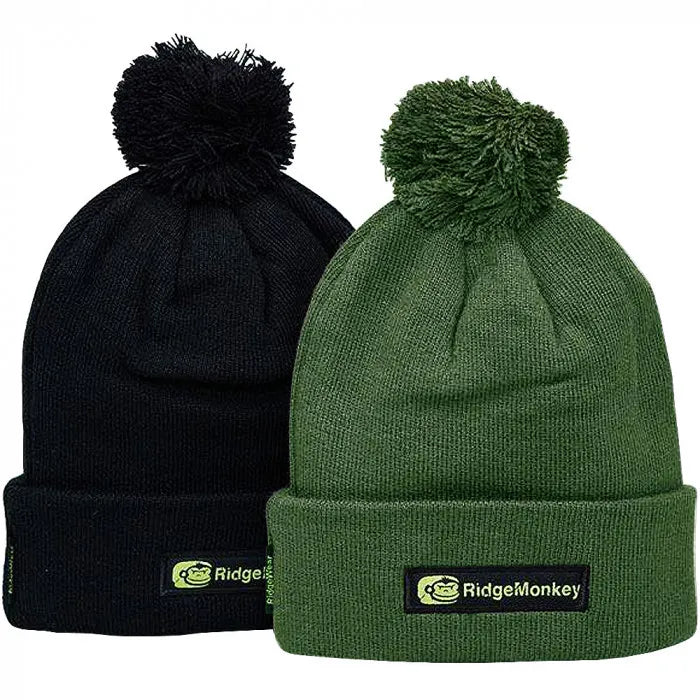 RidgeMonkey Apearel Bobble Beanie Hat