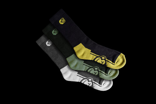 Ridgemonkey crew socks 3 pack