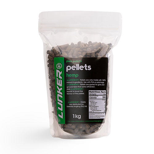 Lunker Hemp Pellets 1kg