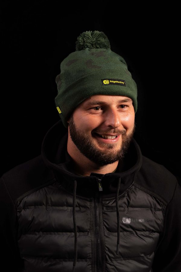 RidgeMonkey Apearel Bobble Beanie Hat