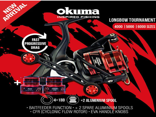 OKUMA LONGBOW Tournament Reels